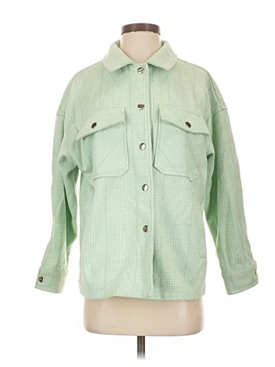 Pre-owned Forever 21 Jacket In Green