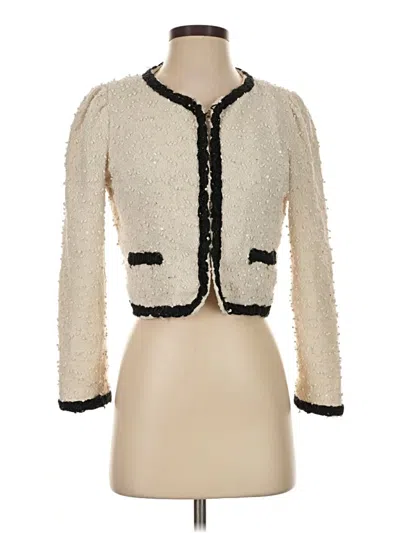 Pre-owned Forever 21 Jacket In Ivory