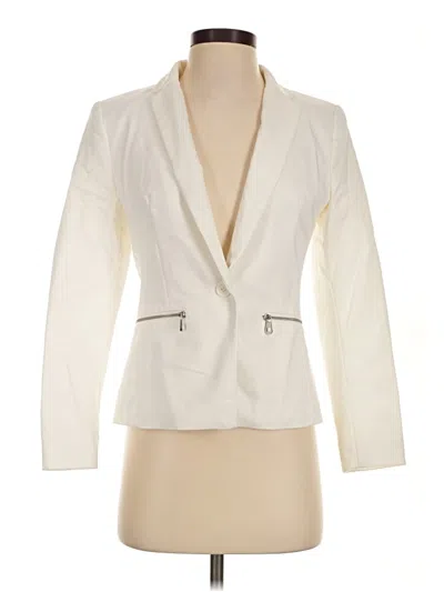 Pre-owned Forever 21 Jacket In Ivory