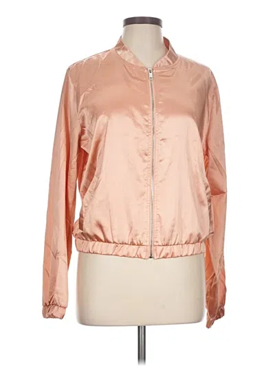 Pre-owned Forever 21 Jacket In Orange