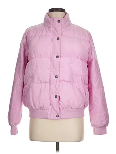 Pre-owned Forever 21 Jacket In Pink