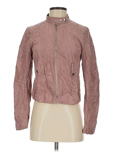 Pre-owned Forever 21 Jacket In Pink