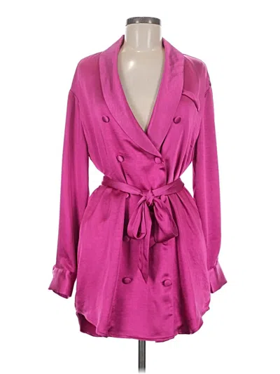 Pre-owned Forever 21 Jacket In Pink