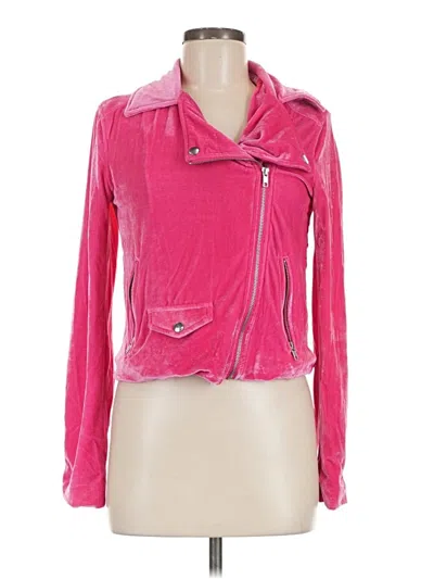 Pre-owned Forever 21 Jacket In Pink