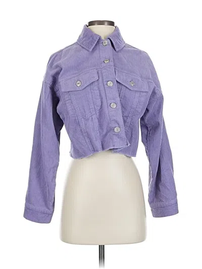 Pre-owned Forever 21 Jacket In Purple