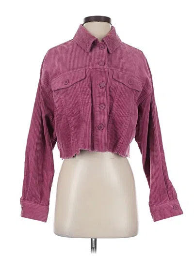 Pre-owned Forever 21 Jacket In Purple