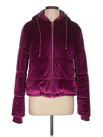 Pre-owned Forever 21 Jacket In Purple