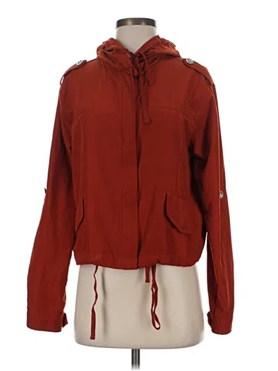Pre-owned Forever 21 Jacket In Red