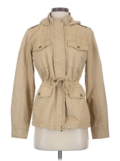 Pre-owned Forever 21 Jacket In Tan
