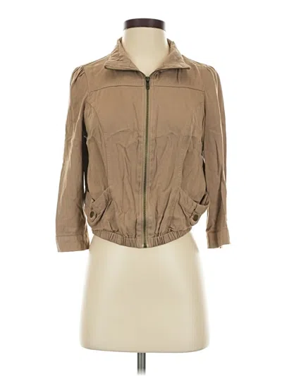 Pre-owned Forever 21 Jacket In Tan