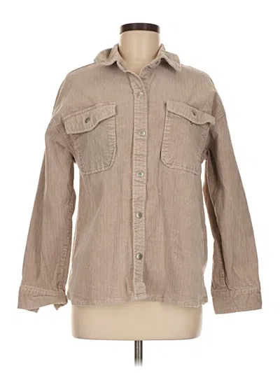 Pre-owned Forever 21 Jacket In Tan