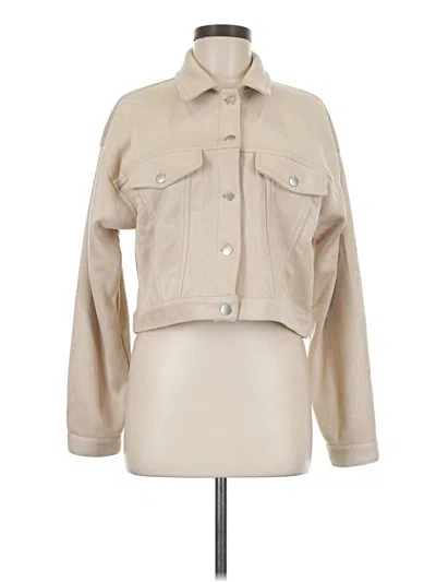 Pre-owned Forever 21 Jacket In Tan