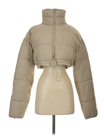 Pre-owned Forever 21 Jacket In Tan