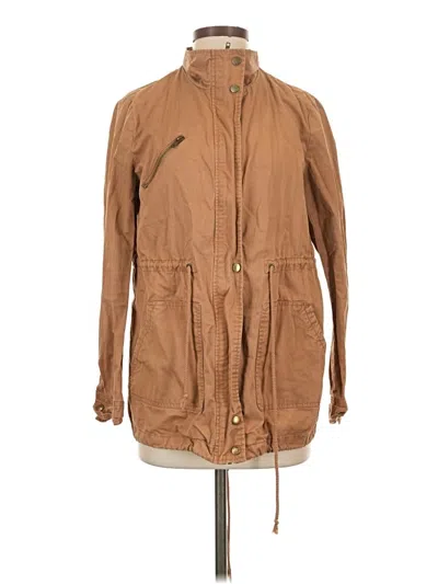 Pre-owned Forever 21 Jacket In Tan