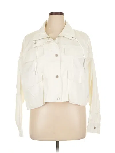 Pre-owned Forever 21 Jacket In White