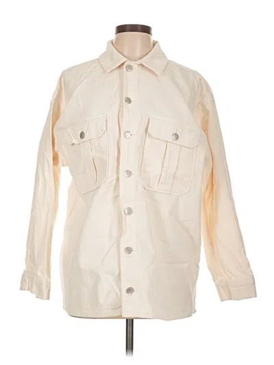 Pre-owned Forever 21 Jacket In White