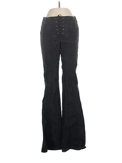 Pre-owned Forever 21 Jeans In Black