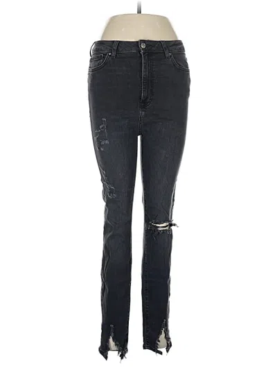 Pre-owned Forever 21 Jeans In Black