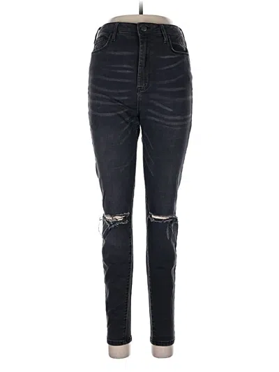 Pre-owned Forever 21 Jeans In Black