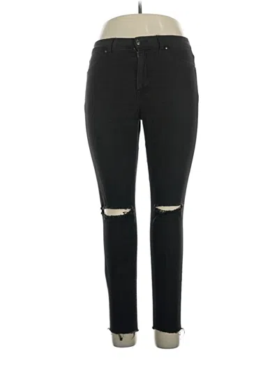 Pre-owned Forever 21 Jeans In Black
