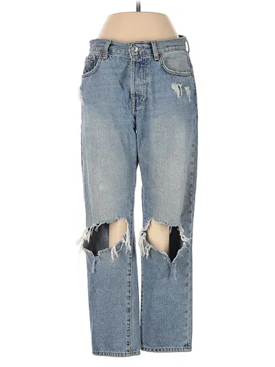 Pre-owned Forever 21 Jeans In Blue