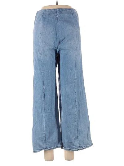 Pre-owned Forever 21 Jeans In Blue