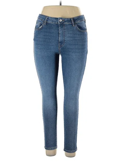 Pre-owned Forever 21 Jeans In Blue