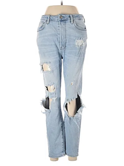 Pre-owned Forever 21 Jeans In Blue