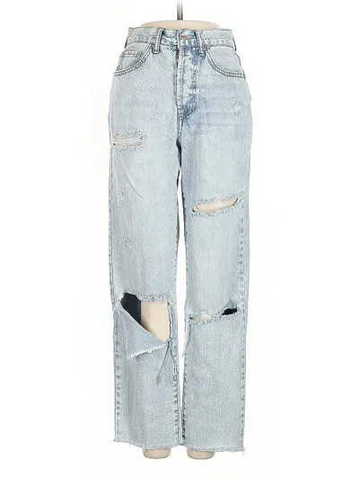 Pre-owned Forever 21 Jeans In Blue