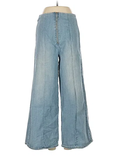 Pre-owned Forever 21 Jeans In Blue