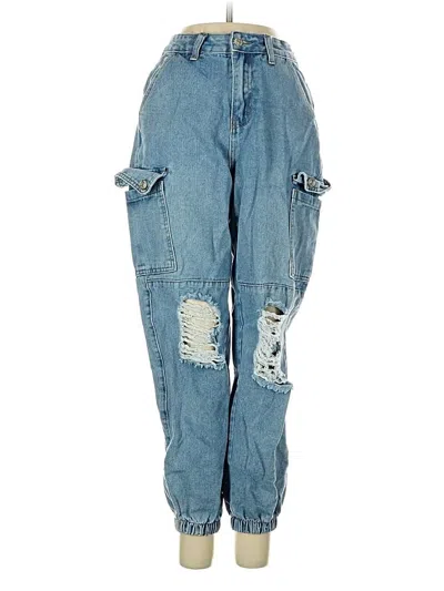 Pre-owned Forever 21 Jeans In Blue