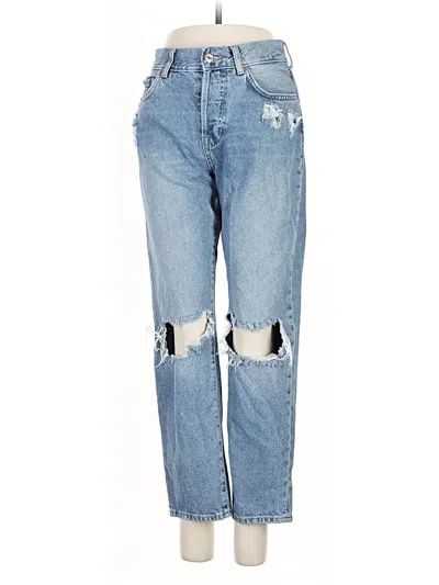 Pre-owned Forever 21 Jeans In Blue