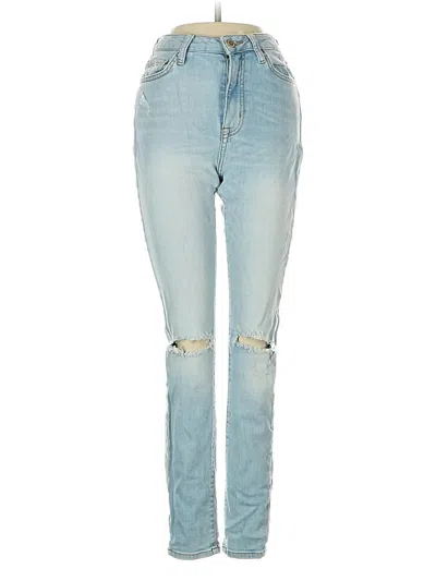 Pre-owned Forever 21 Jeans In Blue