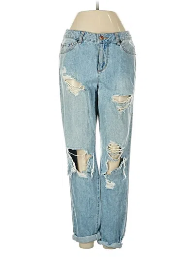 Pre-owned Forever 21 Jeans In Blue