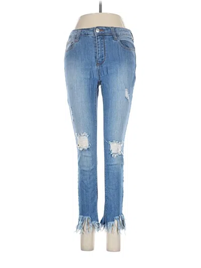 Pre-owned Forever 21 Jeans In Blue