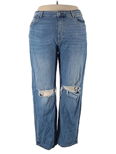 Pre-owned Forever 21 Jeans In Blue