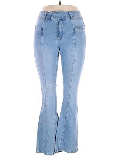 Pre-owned Forever 21 Jeans In Blue