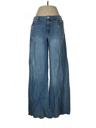 Pre-owned Forever 21 Jeans In Blue