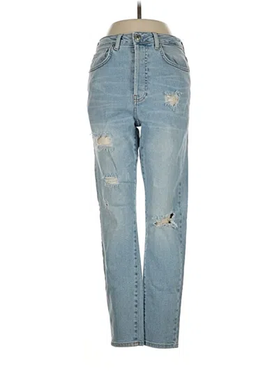 Pre-owned Forever 21 Jeans In Blue