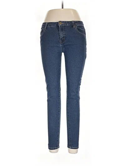 Pre-owned Forever 21 Jeans In Blue