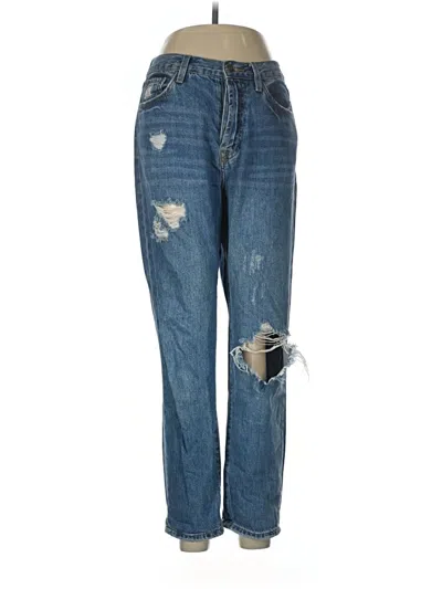 Pre-owned Forever 21 Jeans In Blue