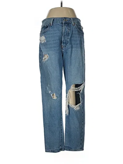 Pre-owned Forever 21 Jeans In Blue