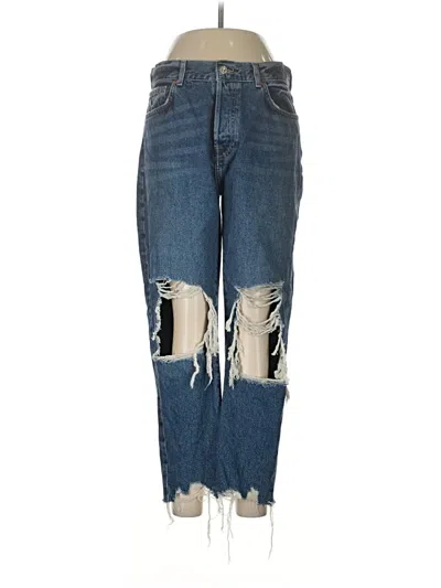 Pre-owned Forever 21 Jeans In Blue