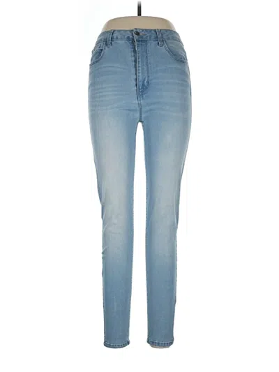 Pre-owned Forever 21 Jeans In Blue