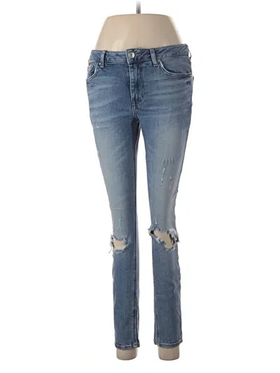 Pre-owned Forever 21 Jeans In Blue