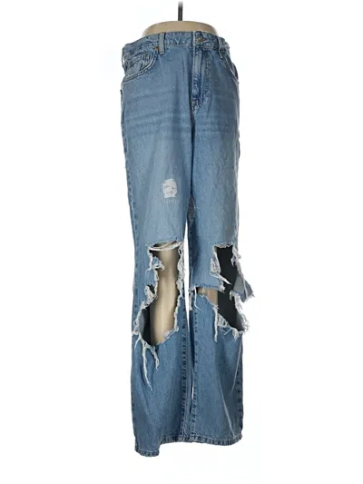 Pre-owned Forever 21 Jeans In Blue