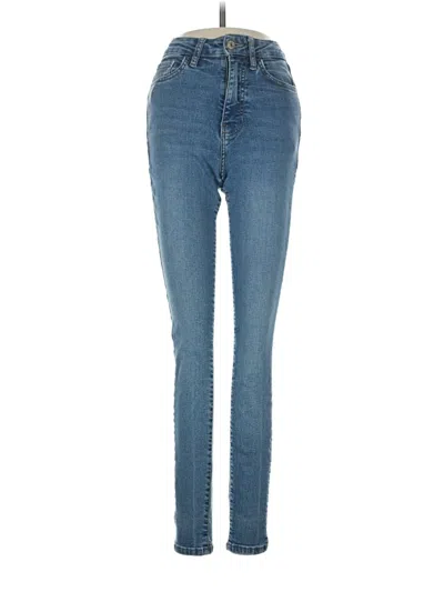 Pre-owned Forever 21 Jeans In Blue