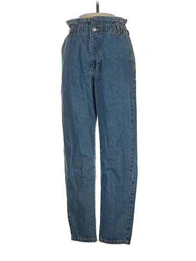 Pre-owned Forever 21 Jeans In Blue