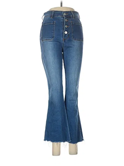 Pre-owned Forever 21 Jeans In Blue