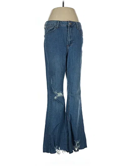 Pre-owned Forever 21 Jeans In Blue